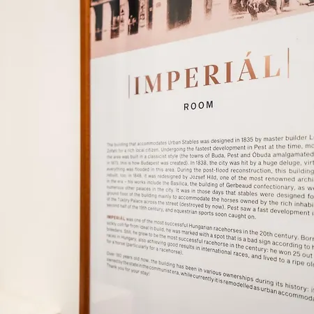 Urban Stable Luxury * 부다페스트