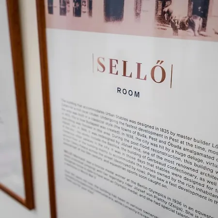 아파트 Urban Stable Luxury 부다페스트