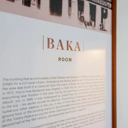 Urban Stable Luxury * 부다페스트